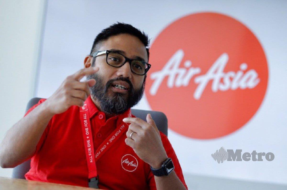 Ketua Pegawai Eksekutif AirAsia Malaysia, Riad Asmat.