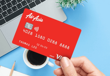 Kad Kredit AirAsia menawarkan pelbagai manfaat dan pulangai tunai selain hadiah menarik. - FOTO AirAsia