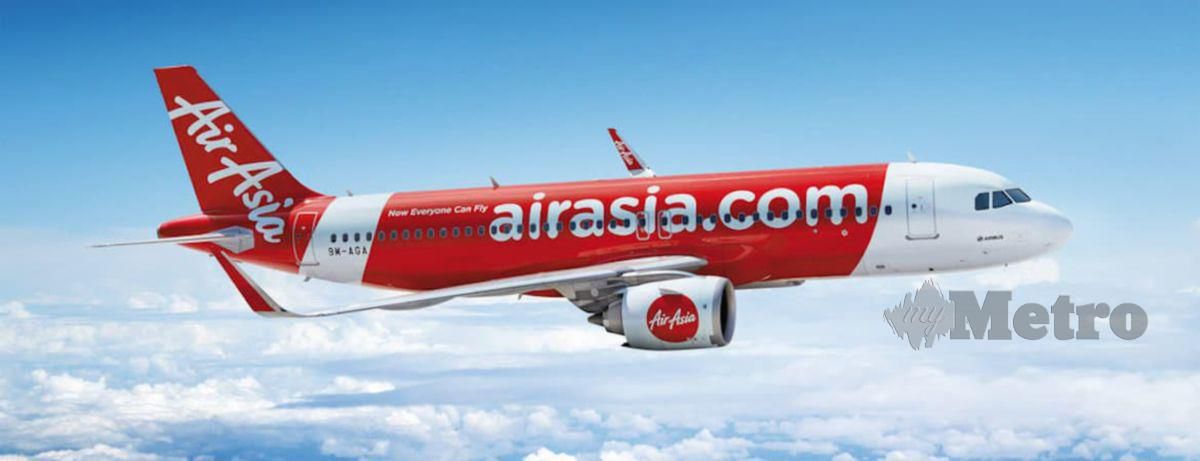 AirAsia Malaysia beroperasi pada kapasiti 10 peratus pada suku ketiga 2021.