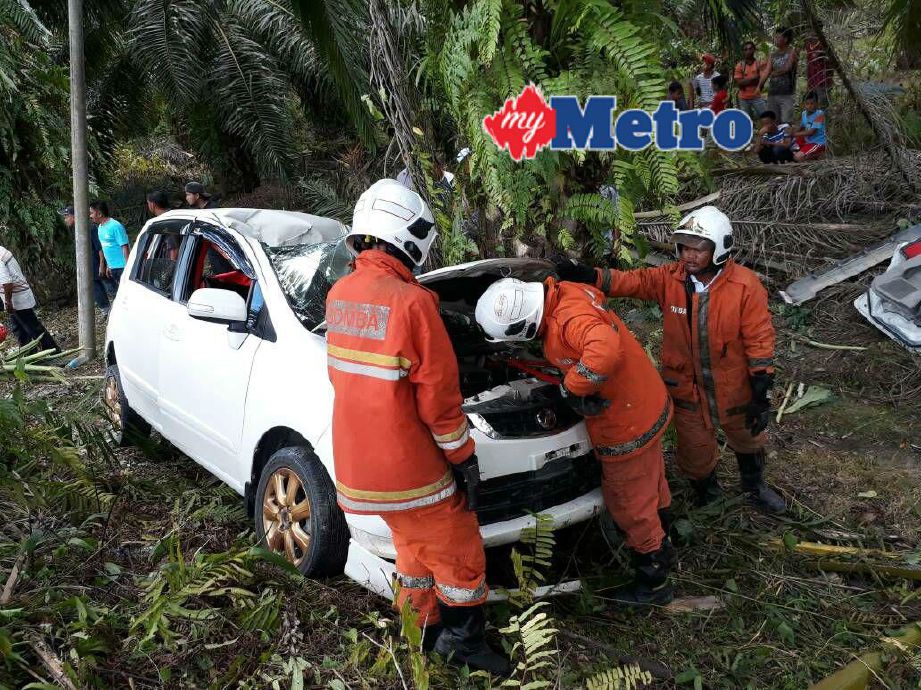 Ajal kereta terbabas  Harian Metro