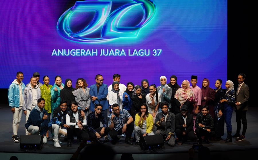 Barisan finalis Anugerah Juara Lagu ke-37 (AJL 37) - FOTO XTRA