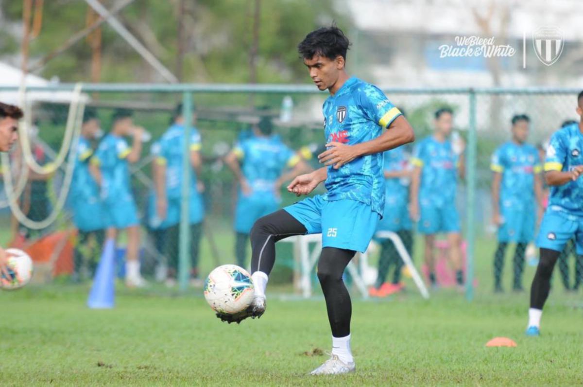 ALIF akui perlu lebih gigih bersama Terengganu FC. FOTO TFC