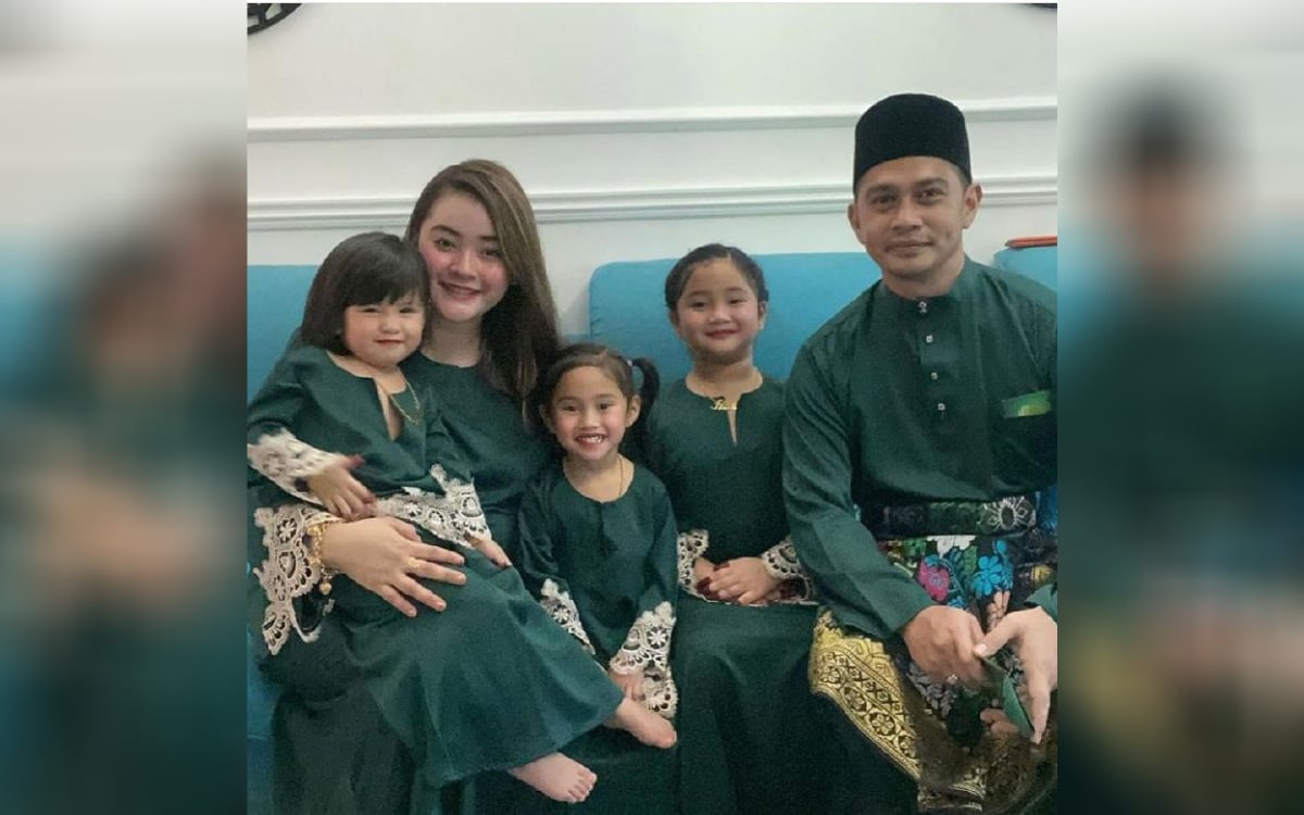 Fizz, Almy dan anak-anak. FOTO IG Datuk Fizz Fairuz