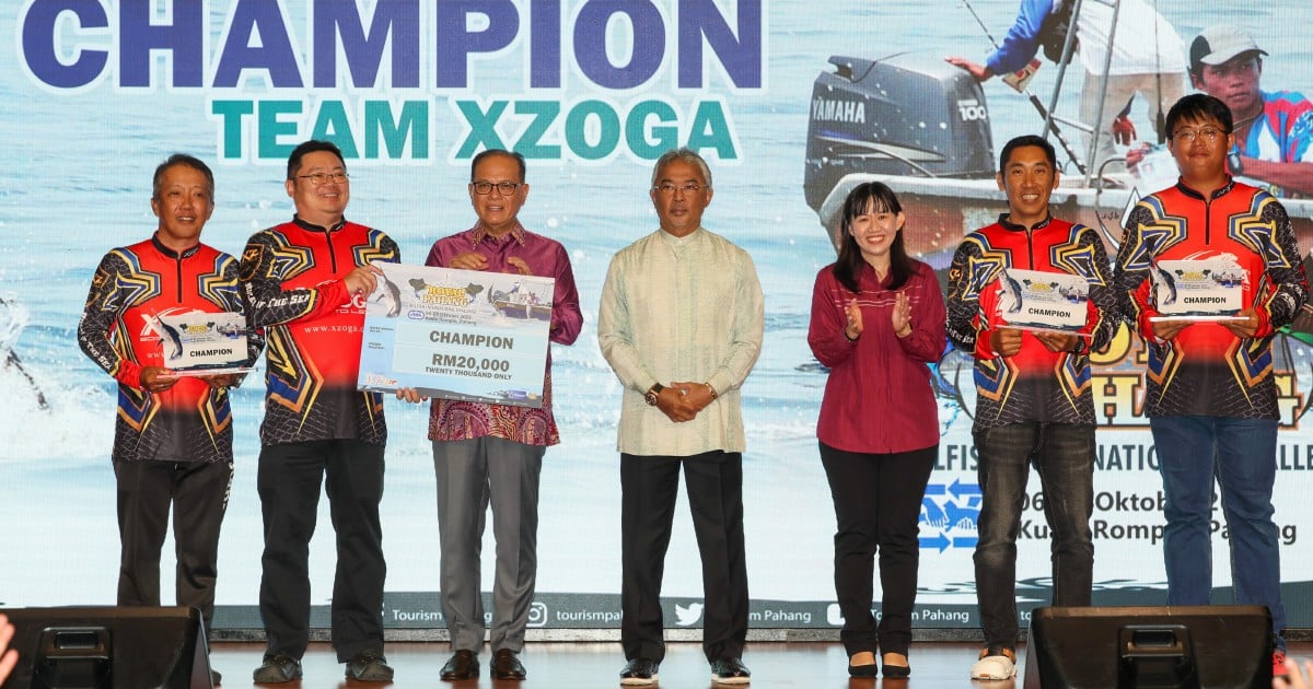 Agong sempurnakan pengurniaan Hadiah Royal Pahang Billfish International Challenge 2023