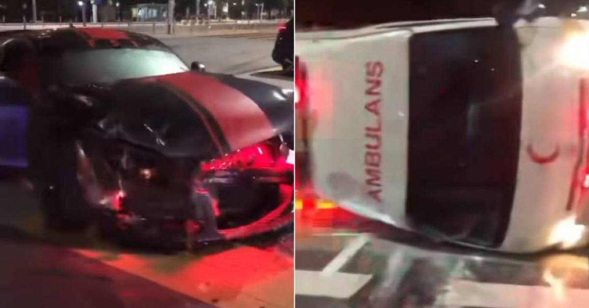 Polis nafi dakwaan ambulans dirempuh pemandu mabuk di Putrajaya