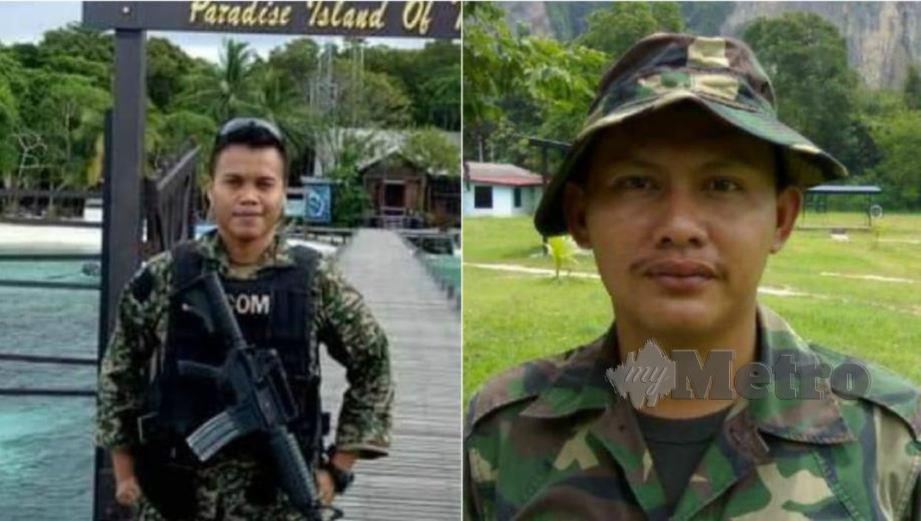 ANGGOTA tentera yang hilang di Pulau Perak. FOTO Arkib NSTP.