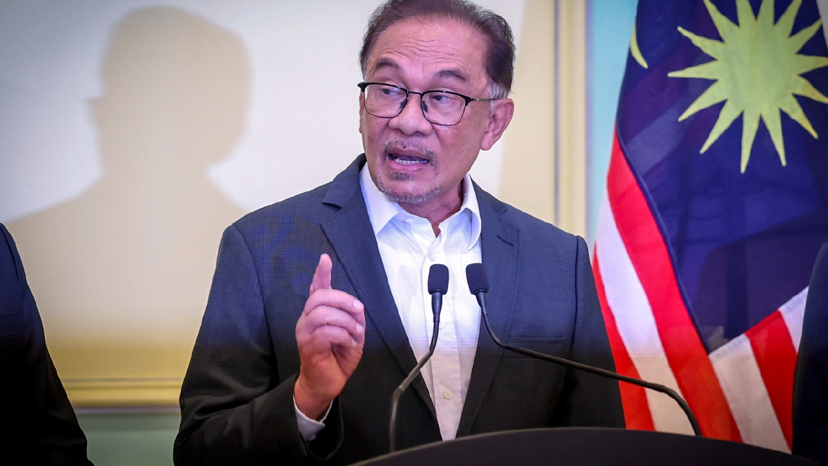 DATUK Seri Anwar Ibrahim. FOTO Arkib NSTP.
