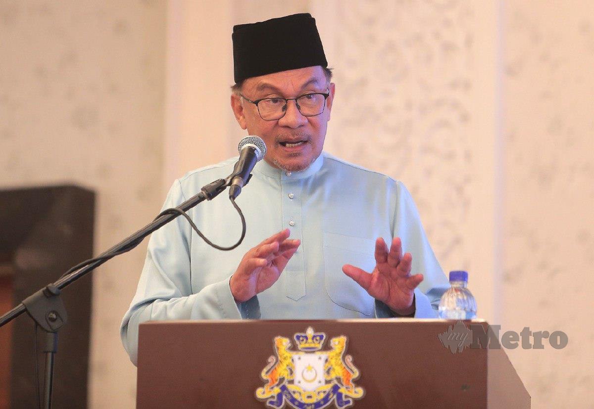 DATUK Seri Anwar Ibrahim. FOTO Arkib NSTP