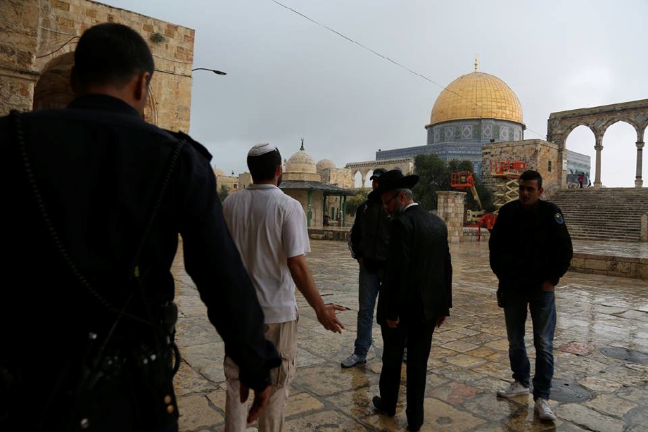 MASJID Kubah As Sakhra juga berada dalam Kompleks Masjidil Aqsa. FOTO Ihsan MAPIM