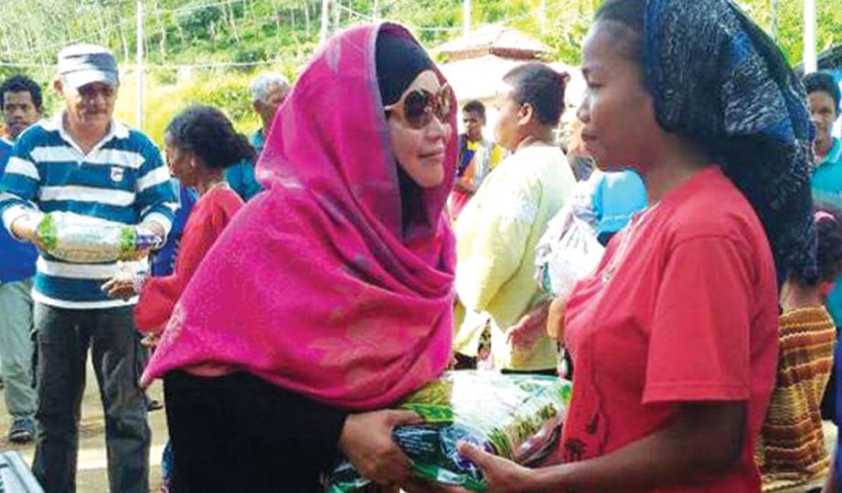 ANTARA aktiviti Kembari Cintami bersama masyarakat Orang Asli sekitar Perak.
