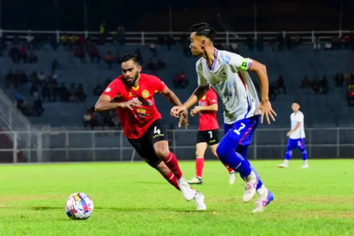 ASRAFF Aliffuddin antara pemain muda yang menyerlah bersama Kelantan Darul Naim Football Club (KDN FC) musim ini. FOTO IHSAN KDN FC