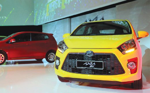 Perodua lwn Proton  Harian Metro