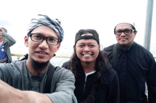 SERTAI program Usaha Ziarah bersama beberapa rakan di Pulau Besar, Melaka.