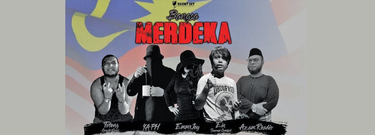LAGU Bangsa Merdeka tampil dengan empat genre iaitu balada, hip hop, hardcore dan muzik Oi!.