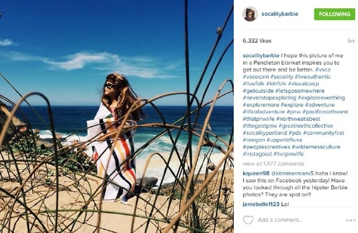 JURUGAMBAR guna figura popular perli orang muda suka menunjuk-nunjuk di Instagram.