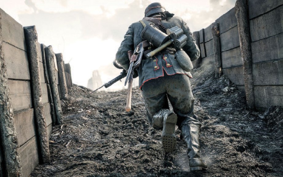 KETENGAH latar zaman Perang Dunia Pertama sebagai identiti permainan.