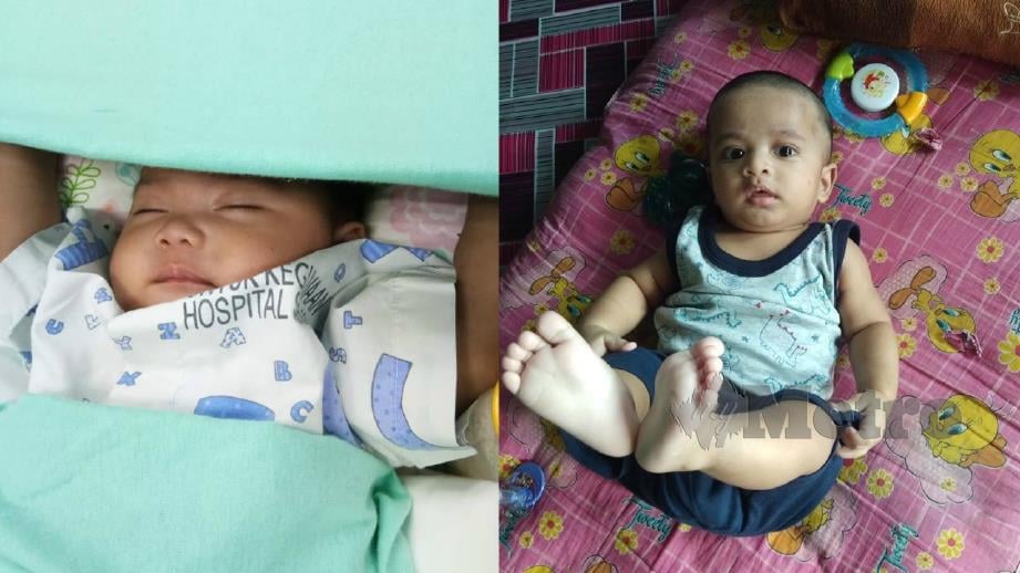 Dua bayi yang ditinggalkan do R&R Beranang dan Gerai MPK. Foto Ihsan JKM