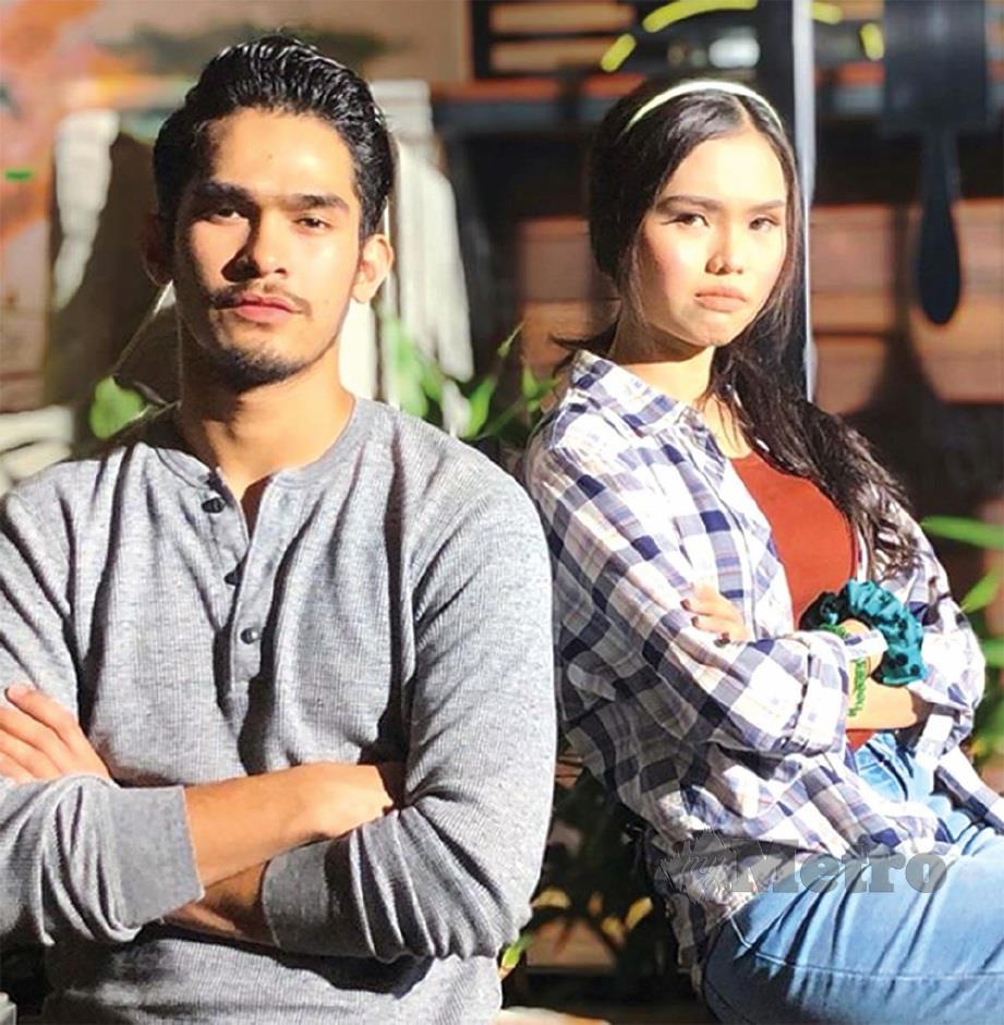 BERSAMA Nafiz dalam drama Cinta Belum Tamat Tempoh.