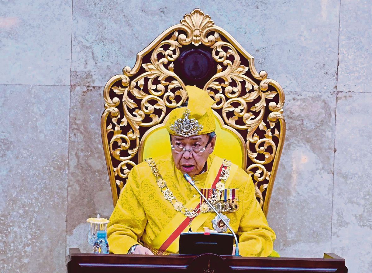 SULTAN Selangor  Sultan Sharafuddin Idris Shah. FOTO Bernama.