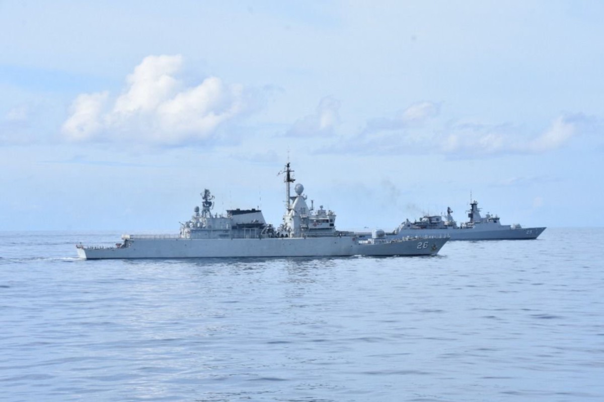 PELAKSANAAN ‘Replenishment at Sea Apporach (RASAP)’ bagi meningkatkan keupayaan interoperability antara kapal-kapal di Armada Barat. Ihsan TLDM 