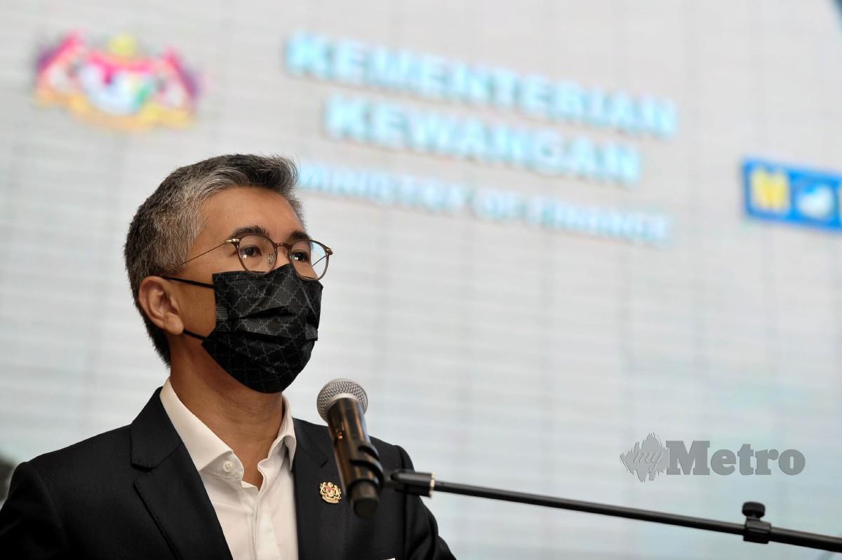 Menteri Kewangan, Tengku Datuk Seri Zafrul Tengku Abdul Aziz - Foto NSTP