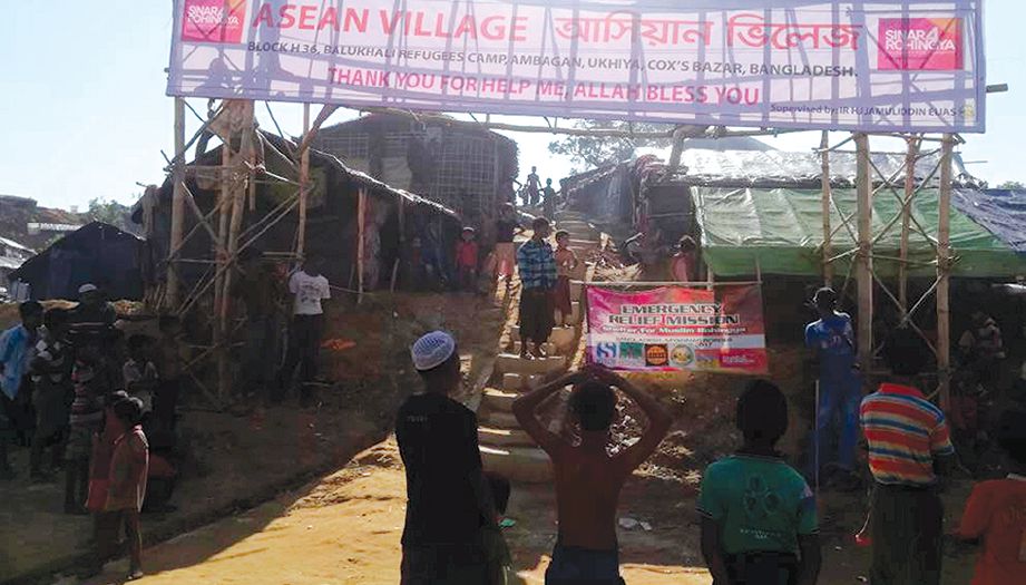 ASEAN Village, perkampungan untuk pelarian Rohingya.