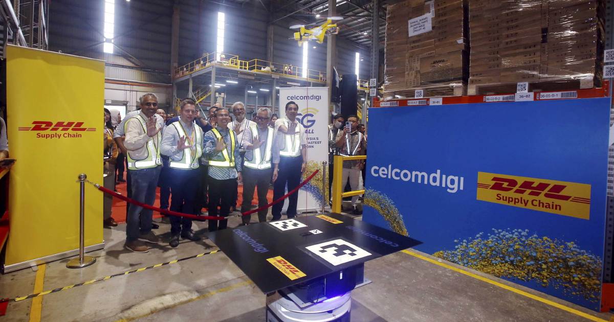 CelcomDigi, DHL perkenal Gudang Autonomi Al dikuasakan 5G pertama di Malaysia
