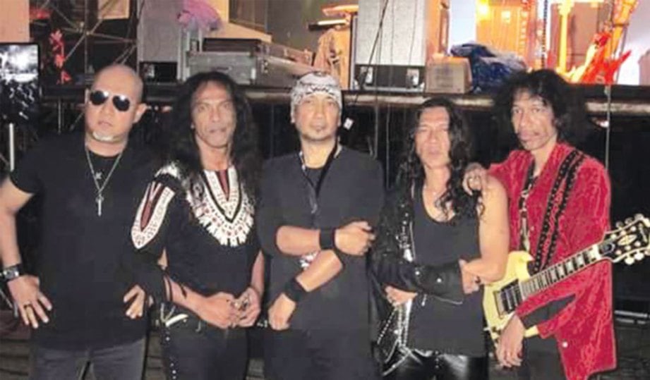 RUSTY Blade 2016 (dari kiri) Khalid, Man Karan, Zan, Yantzen dan Md Nor.