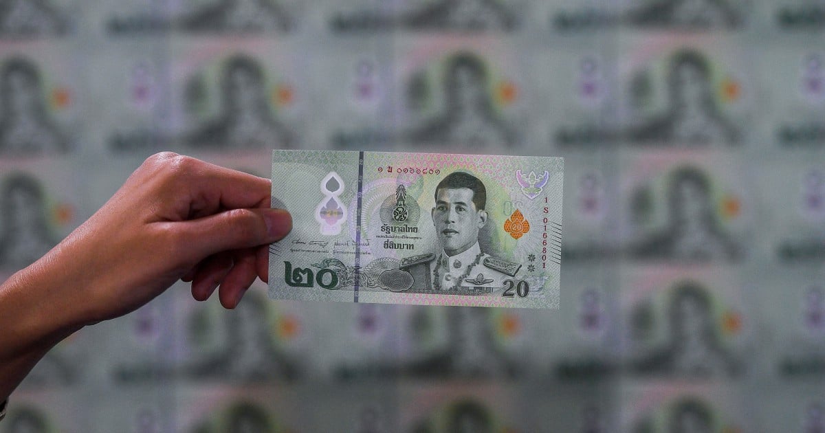 Thailand mengeluarkan uang kertas polimer 20 baht