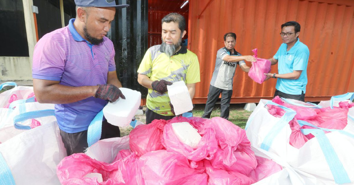 10 tan abu al-Quran dilupuskan di perairan Pahang