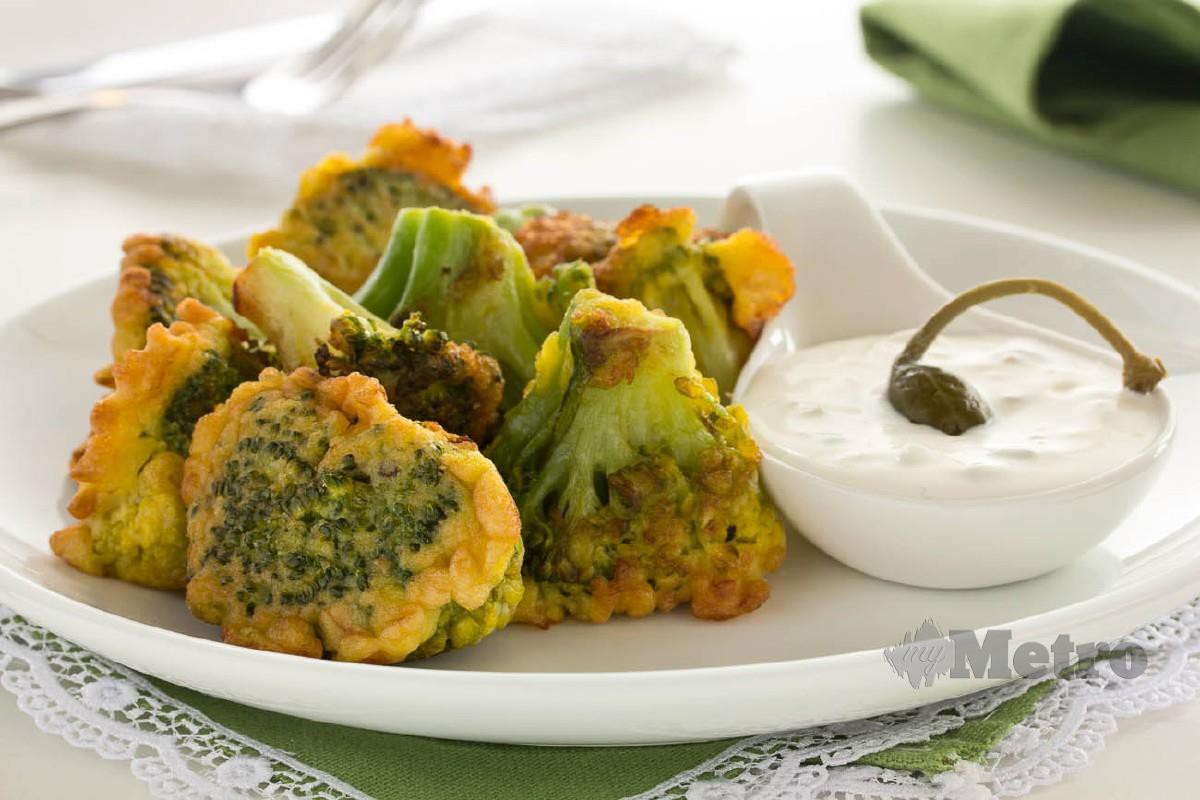 PENYEDIAAN dalam hidangan goreng boleh jadi pengenalan untuk sayur brokoli.