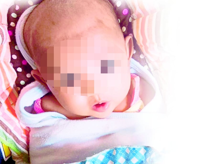 ANTARA bayi yang ditinggalkan di hospital dan mendapat perlindungan JKM Johor. 