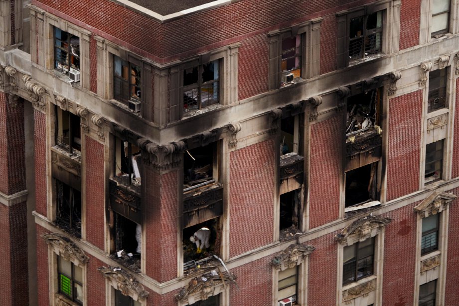 Edificio sin ventanas nueva york