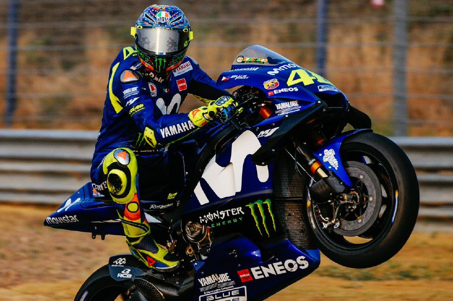 VALENTINO Rossi menyifatkan menunggang jentera MotoGP sebagai antara cara terbaik untuk menyambut hari lahirnya.