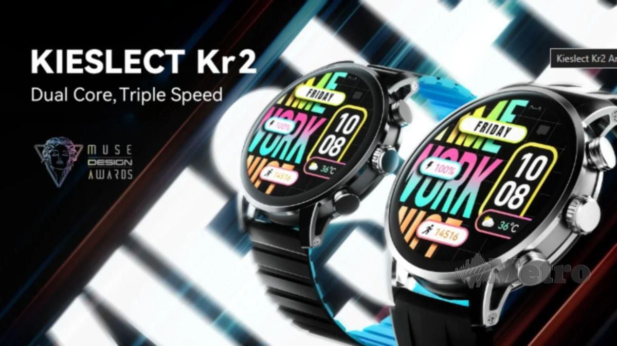KIESLECT menawarkan jam pintar dengan tanda harga mampu milik tanpa mengabaikan spesifikasi yang menarik.