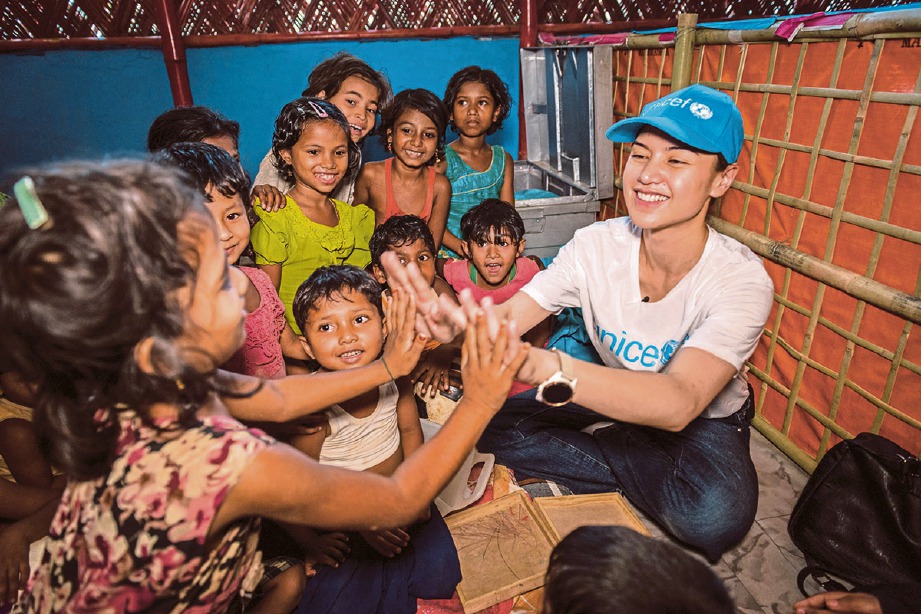 LISA menyantuni pelarian kanak-kanak. Ihsan UNICEF