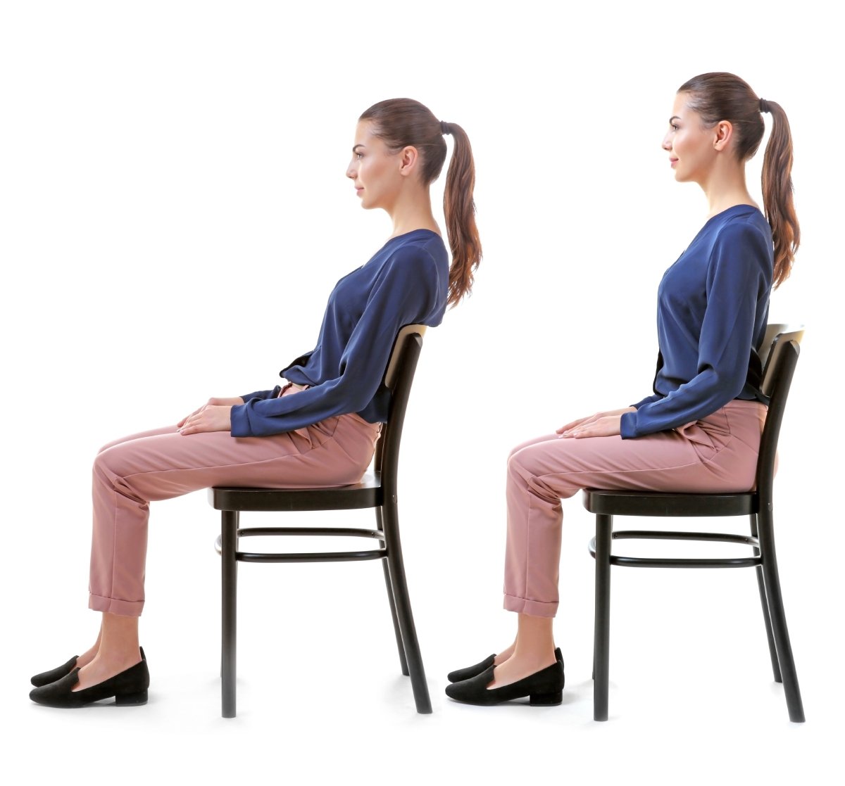 PERLU jaga postur duduk dan berjalan untuk kurangkan impak fungsi sistem berkenaan merosot.  - FOTO Google