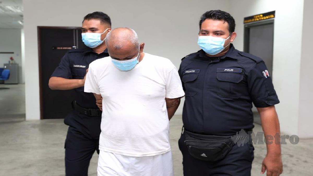 SABRI dijatuhi hukuman gantung sampai mati oleh Mahkamah Tinggi Kota Bharu hari ini. FOTO NIK ABDULLAH NIK OMAR