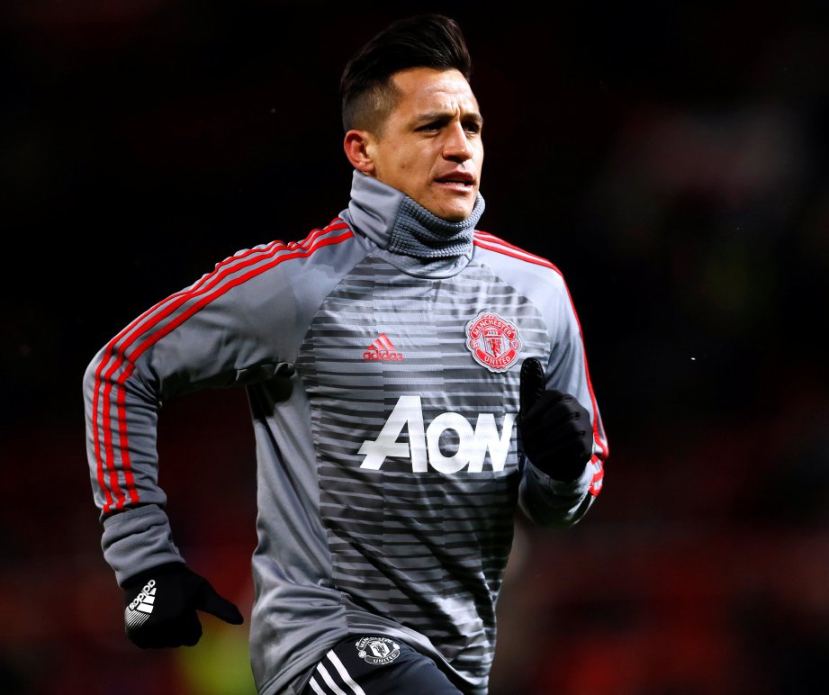 ALEXIS Sanchez mengakui mengharungi permulaan sukar di Manchester United. - Foto REUTERS