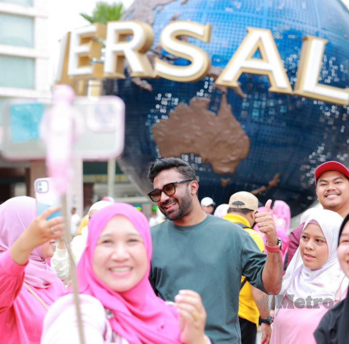 Said Saiful Fazli seronok dan teruja menghabiskan waktu di Singapura bersama 200 ejen ChocoAlbab