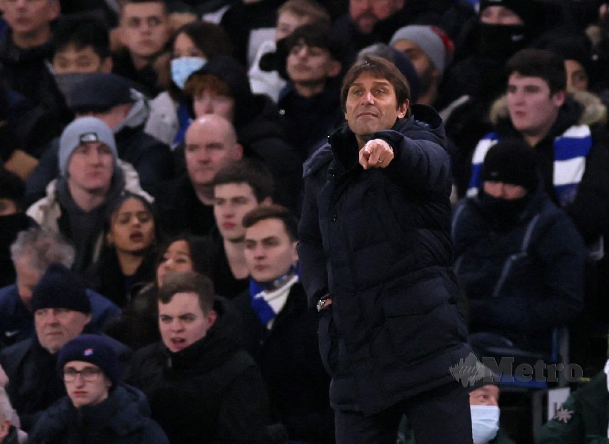 PENGENDALI Tottenham, Antonio Conte. -FOTO AFP 