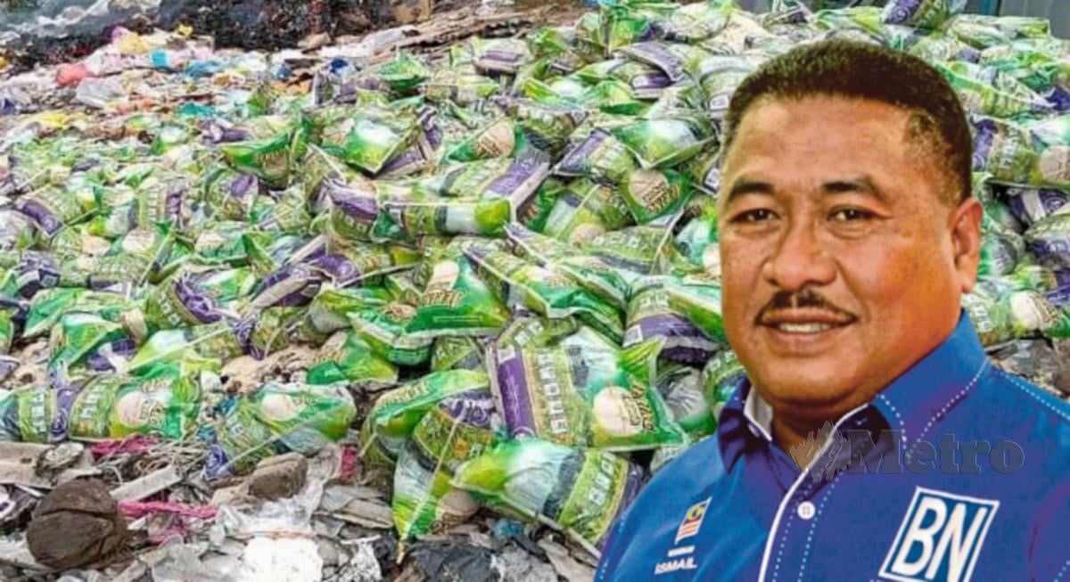 KPB membuka kertas siasatan terhadap kes pelupusan beratus-ratus kampit beras dana barangan dapur membabitkan bekas Ahli Parlimen Kuala Krau. FOTO Ihsan Pembaca dan NSTP 