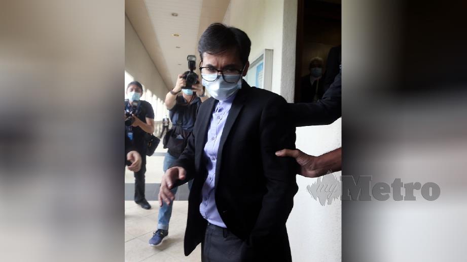 WAFIY Abd Aziz dihadapkan ke Mahkamah Sesyen Kuala Lumpur. FOTO HAIRUL ANUAR RAHIM