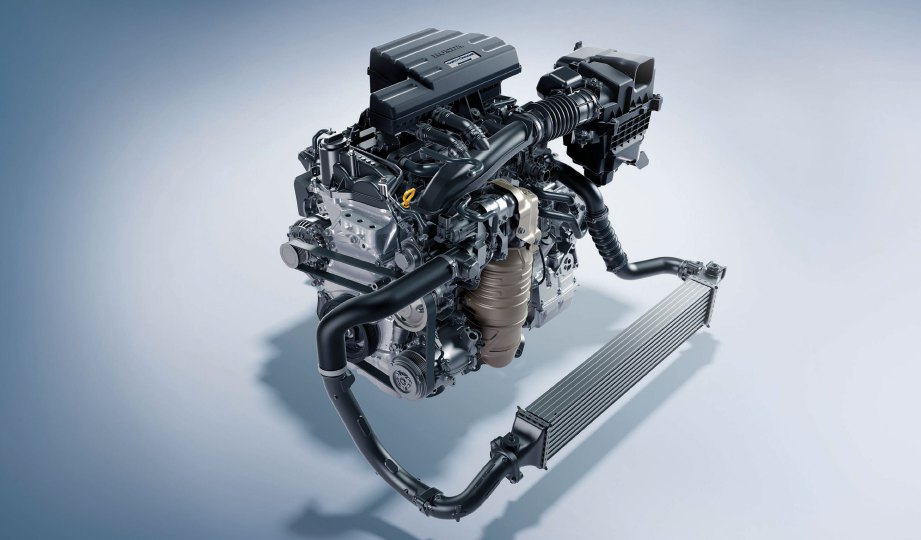 ENJIN baru 1.5L VTEC dengan pengecas turbo.