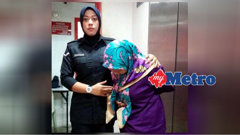Aizam mengaku tidak bersalah dan mohon dibicarakan atas dakwaan mencuri barangan dan perabot rumah disewanya di Mahkamah Majistret Kuala Terengganu. FOTO Mohd Syafiq Ridzuan Ambak 