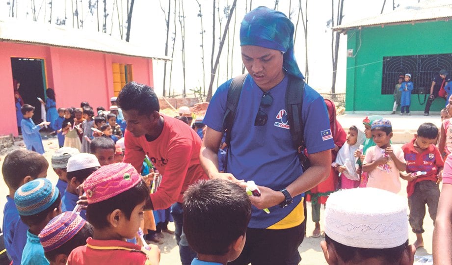 FAIZ Qayyum di Cox Bazar menempatkan satu juta pelarian. 