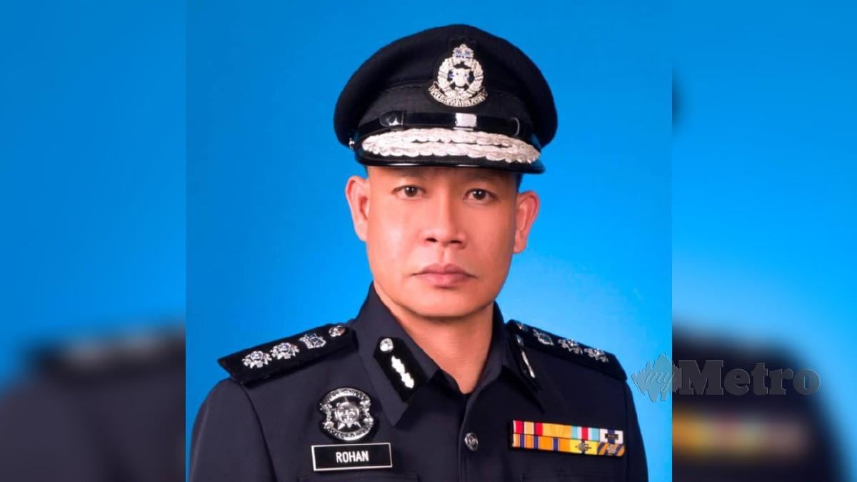 Ketua Polis Daerah Lahad Datu, Asisten Komisioner Rohan Shah Ahmad. FOTO ihsan polis