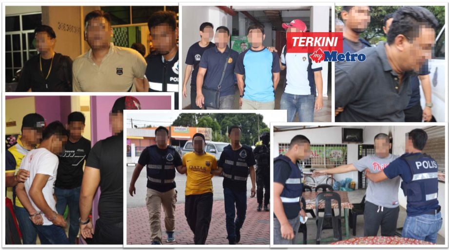 GAMBAR adalah ihsan Polis Diraja Malaysia
