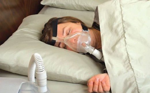 ALAT CPAP diperlukan bagi memastikan pesakit mendapat oksigen secukupnya ketika tidur. 