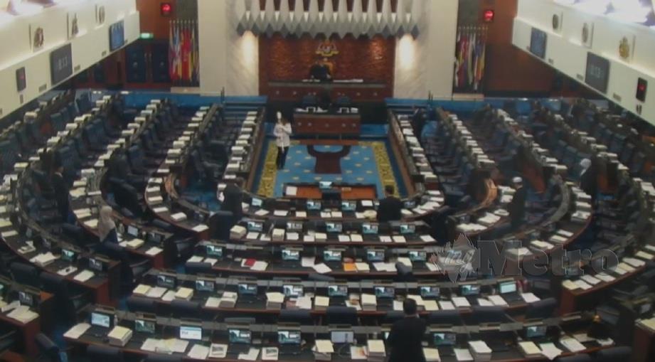 PERSIDANGAN Dewan Rakyat. Gambar Hiasan. FOTO Parlimen Malaysia